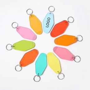 Plastic Hotel Keychain