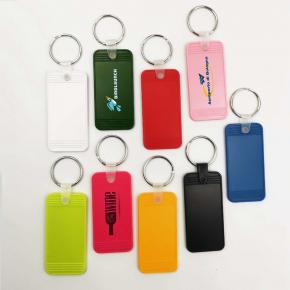 Plastic Hotel Key Tag