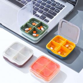 4 Grids Pill Cases