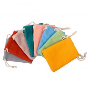 Cotton Gift Drawstring Pouch